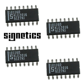Fresh Finds! G28868 ~ (Pkg 4) Signetics 10116D SOIC-16 SMD Triple Differential Line Receiver