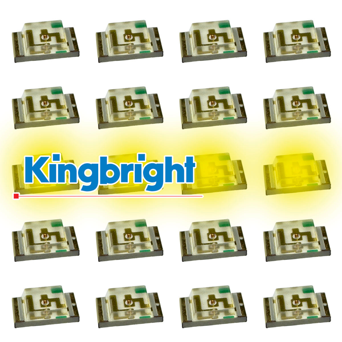 G28871 Pkg 20 Kingbright Bright Yellow SMD LED AP3218YC g28871-pkg-20-kingbright-bright-yellow-smd-led-ap3218yc