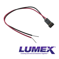 G28874 ~ Lumex "Snap In" Rectangular Diffused Orange Lens Panel Mount Orange LED Indicator SSI-LXMP059SOD-150