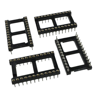Fresh Finds! G28887 ~ (Pkg 4) Augat High Quality Machine Pin 24 Pin Socket