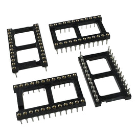 G28887 ~ (Pkg 4) Augat High Quality Machine Pin 24 Pin Socket