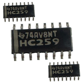 G28901 ~ (Pkg 3) Texas Instruments 74HC259D 8-Bit Addressable Latch SMD SOIC-16