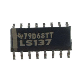 G28905 ~ Texas Instruments SN74LS137D 3-Line to 8-Line Decoder/Demultiplexer SMD SOIC-16 Case