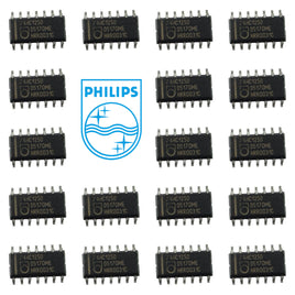 G28960 ~ (Pkg 20) Philips 74HC125 SMD SOIC-14 High Speed Quad 3-Slate Buffer/Line Driver