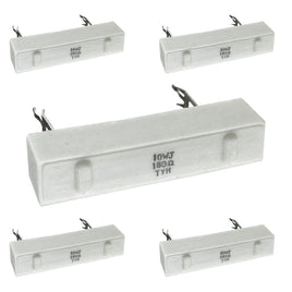 G28962 ~ (Pkg 5) 180 Ohm 10Watt Sandstone Resistor