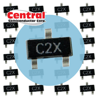G28994E ` (Pkg 20) Central Semiconductor CMPT4401 SMD NPN Silicon Epitaxial Transistor