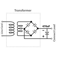 G28997 ~ Unique Small 120VAC Power Transformer 6V to 21V