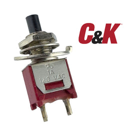 G29015 ~ C&K TP11SHZQE Panel Mounting Mini SPST N.O. Switch