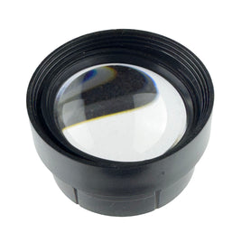 G29024 ~ Nice Quality 1" dia. Optical Glass Single Convex Lens in a 1.38" Plastic Holder
