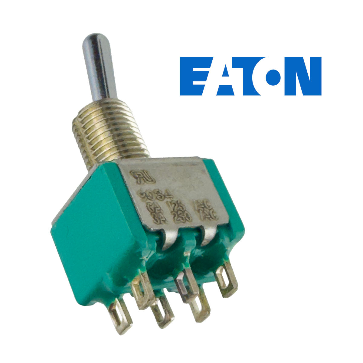 G29037 ` Eaton Miniature DPDT Panel Mount Center Off Toggle Switch