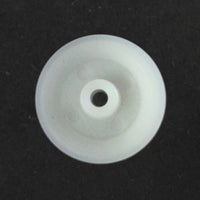 G29038 ~ (Pkg 10) Small Nylon Pulley for 1.5mm Motor Shafts
