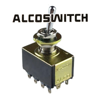 G29069 ~ Alcoswitch MST-405N Panel Mount 4PDT On-On