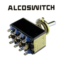 G29069 ~ Alcoswitch MST-405N Panel Mount 4PDT On-On