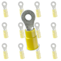G29123 ~ (Pkg 12) RC8/E Yellow Ring Terminal