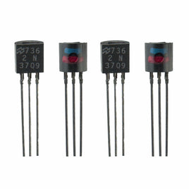 G29144 ~ (Pkg 4) National 2N3709 Low Noise, High Gain NPN Transistor for Preamplifier and Guitar Sound Circuitry