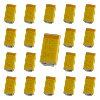 G29162 ~ (Pkg 20) Tiny 2.2µF 10V SMD Solid Tantalum Capacitor 