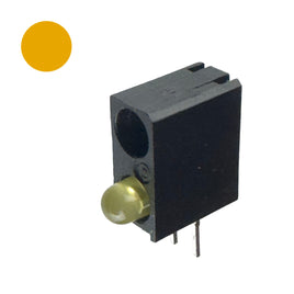 G29164 ~ (Pkg 50) Dialight 553-0203 3mm LED Yellow Board Indicator 