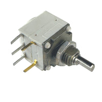 G29196 ~ Dale P117 Series Modular Panel Mount / PC Lead 1/8" Shaft 10K Potentiometer
