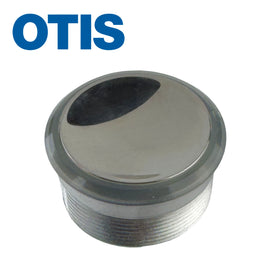 G29235 ~ OTIS AAA23500 AK27 Green Light-Up Ring Mirrored Concave Switch