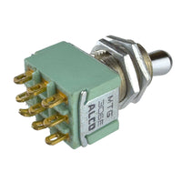 G29249 ~ Alco MTG306E 3PDT Panel Mount Toggle Switch (Center Off On-Off-On)