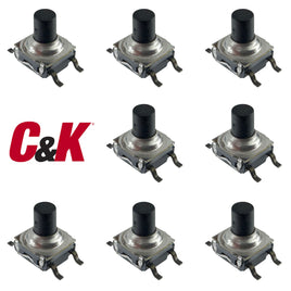G29272 ~ (Pkg 10) C&K KSC6216GLFS Tactile SPST Pushbutton SMD N.O. Switch