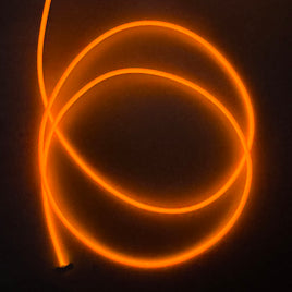 G29282 ~ 2Ft Orange Bright Glow Cuttable Neon El Wire / Electroluminescent Wire