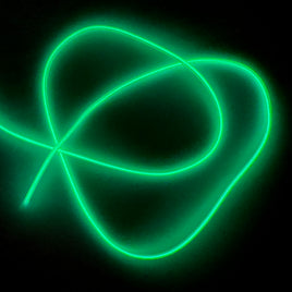 G29285 ~ 2Ft Green Bright Glow Cuttable Neon El Wire / Electroluminescent Wire