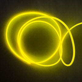 G29286 ~ 2Ft Yellow Bright Glow Cuttable Neon El Wire / Electroluminescent Wire