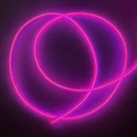 G29289 ~ 2Ft Pink Bright Glow Cuttable Neon El Wire / Electroluminescent Wire