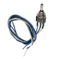 G29299 ~ (Pkg 2) SPDT Panel Mount Center Off Toggle Switch with Leads