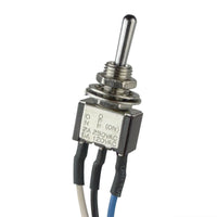 G29299 ~ (Pkg 2) SPDT Panel Mount Center Off Toggle Switch with Leads