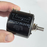 G29310 ` Bourns 34005-1-503 Precision Panel Mount 44mm 50K 10 Turn Wirewound