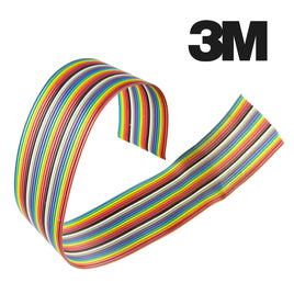 G29326 ~ 3M 3302/26 Flat Colorful 26 Conductor 28AWG Stranded Ribbon Cable