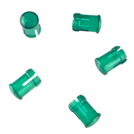 G29333 ~ (Pkg 5) Green Snap-In Lens