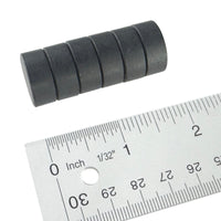 G29334 ~ (Pkg 6) Ceramic Disc Magnets 18.8mm dia. x 8mm thick