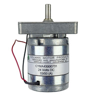 G28396 ` Colman Motor Products 24VDC Gearhead Motor "D" Shaft