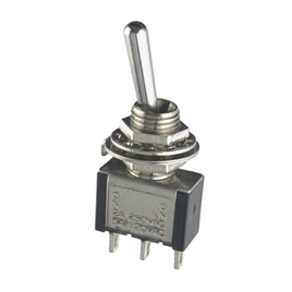 G29399 ~ Miniature Panel Mount SPDT Toggle Switch (On-On)