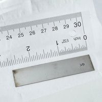 G29412 ~ 3.5MHz Ultrasonic 16mm x 70mm Flat (D-4000) Piezo Plate