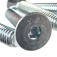 G29418 ~ (Pkg 4) YFS 3/8"-16 x 2" Countersunk Zinc Plated Steel Bolt