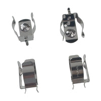 G29424 ~ (Pkg 4) Convenient AA PC Board Battery Clips with Power Pins