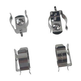 G29424 ~ (Pkg 4) Convenient AA PC Board Battery Clips with Power Pins