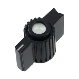 G29506 ~ Deluxe Double Set Screw Military Knob for 1/4" Shafts