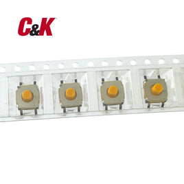 G29526 ~ (Pkg 10) C&K SMD Tactile Pushbutton Switch Type KSC421GLFS