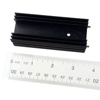 G29527 ~ Powerful Giant TO-220 Black Anodized Aluminum Heatsink