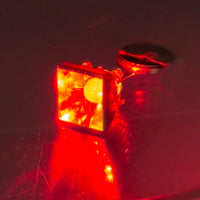 G29548 ~ (Pkg 2) Small Reflector Great For LEDs or Small Strobe Tubes 0.76" sq. x 0.56" deep