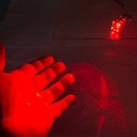 G29548 ~ (Pkg 2) Small Reflector Great For LEDs or Small Strobe Tubes 0.76" sq. x 0.56" deep