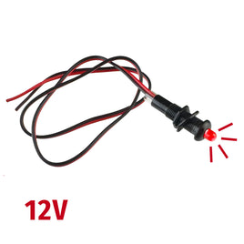 G29550 ~ 12VDC Panel Mount Blinking Red Alarm LED