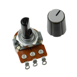 G29621 ~ Miniature Panel Mounting 500 Ohm Linear Taper Potentiometer with Knob