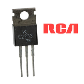 G29629 ~ RCA 2SC2233 NPN Silicon Power Transistor 200V 4Amp