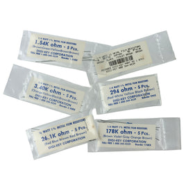 G29641 ~ (6 Pack) Handy 1% (6x5) Precision Resistor Assortment